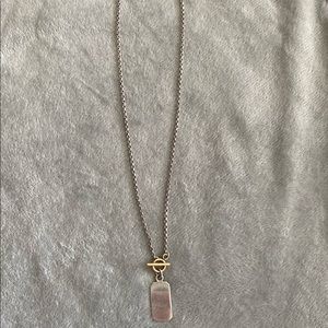 Sterling Silver Mini Dog Tag Necklace